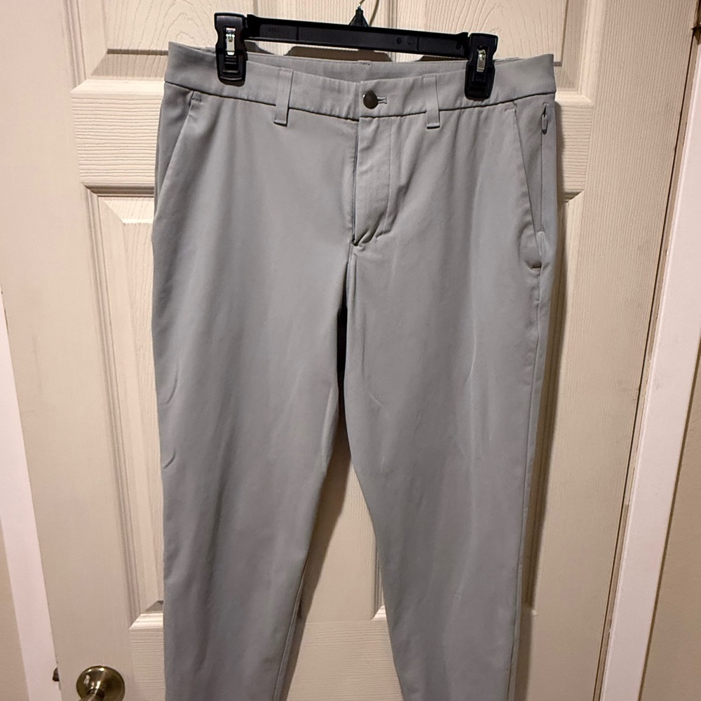 Men's Lululemon Athletic wear Gray Pants